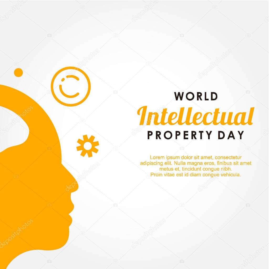 World Intellectual Property Day Vector Illustration
