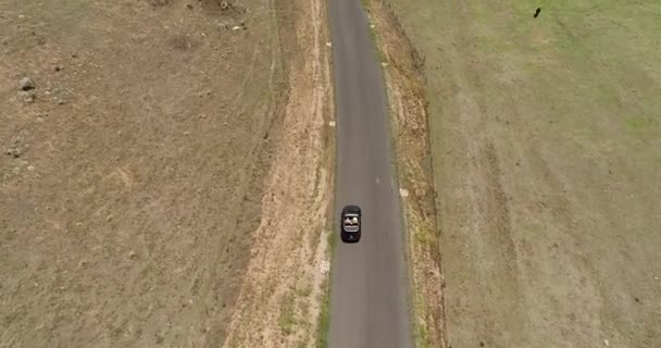 Landwirtschaftliches Gebiet Der Australischen Blue Mountains Abgelegene Ortsstraße Mit Bergwärts — Stockvideo