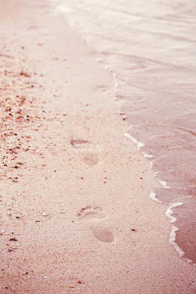 Sandy beach background — Stock Photo, Image