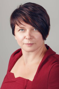  Güzel orta yaşlı kadın.