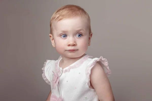 Adorable baby girl — Stock Photo, Image