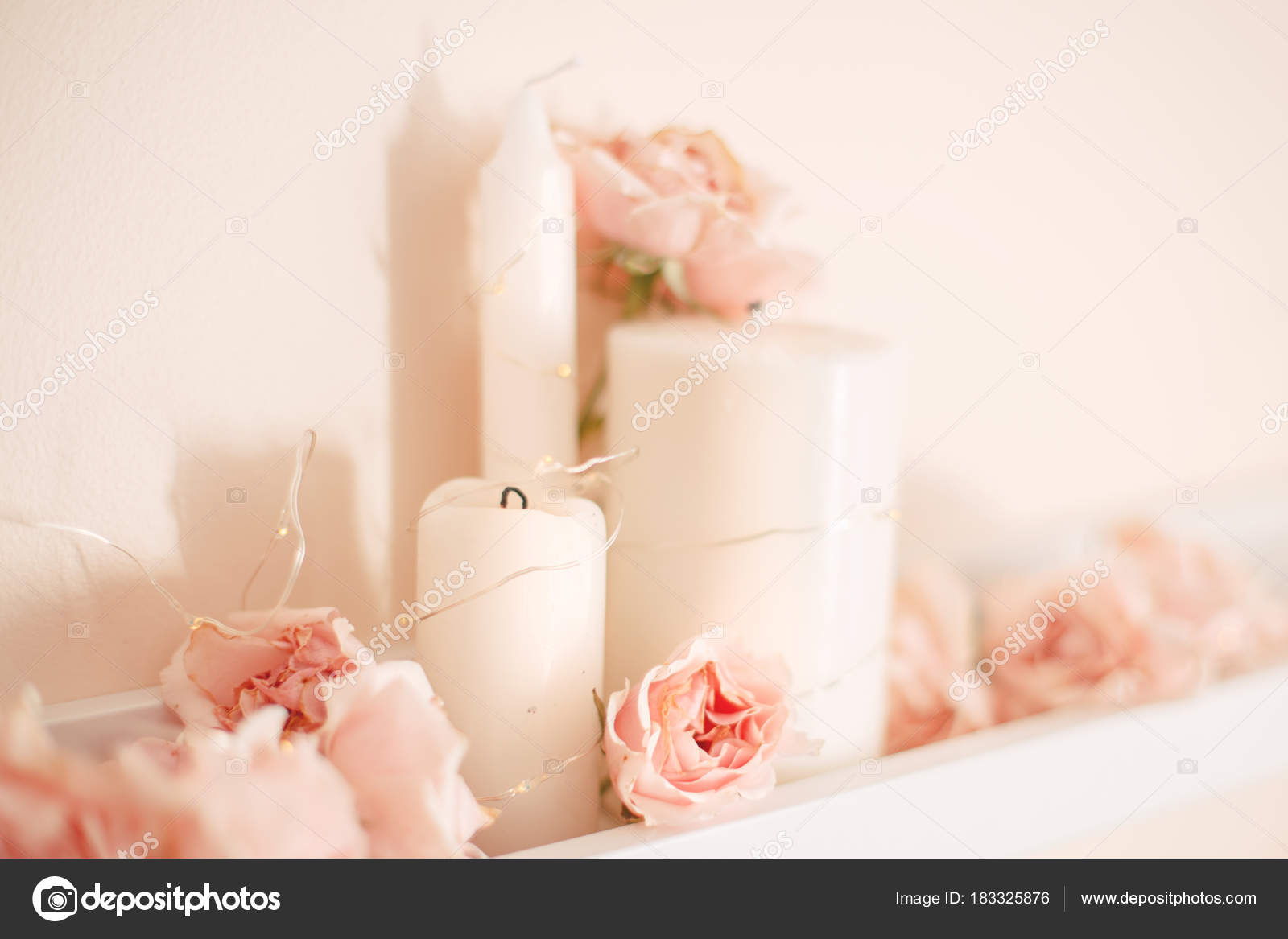Decoration Room Birthday Celebration Macro Closeup Soft Tender