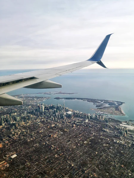 Toronto, Ontario, Kanada - 13 december 2019: Flygfoto på bea — Stockfoto