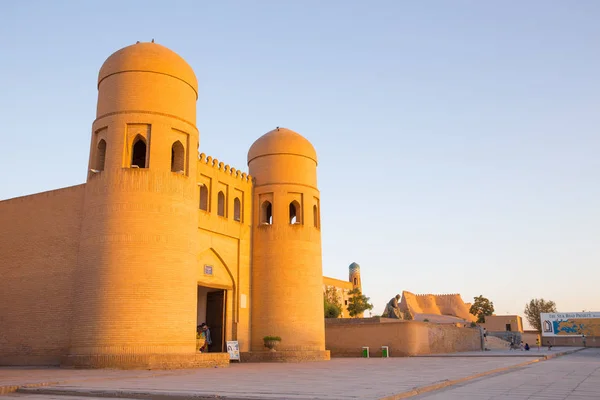 Zachodnia brama Khiva, Uzbekistan — Zdjęcie stockowe