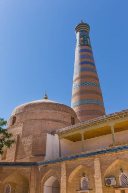 Islam Khodja Minare ve cami Hiva, Özbekistan