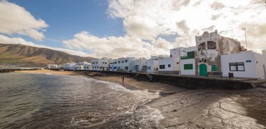 Caleta de Famara, in Lanzarite, Canary Islands