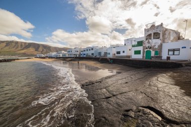 Caleta de Famara, in Lanzarite, Canary Islands
