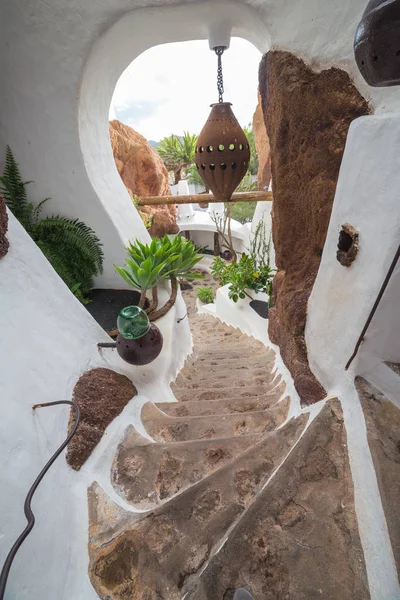 LagOmar House Museum in Lanzarote, in Spain — Stock Photo, Image