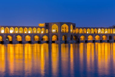 Antik Khaju Köprüsü, (Pol-e Khaju), Isfahan, İran'ın