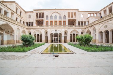 Geleneksel ev Han-e Abbasian yılında: Kashan, Iran
