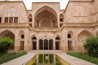 Geleneksel ev Han-e Abbasian yılında: Kashan, Iran