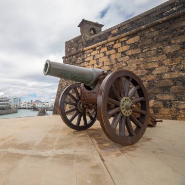 Castillo de San Gabriel Arrecife, Lanzarote, Kanarya Adaları'nda