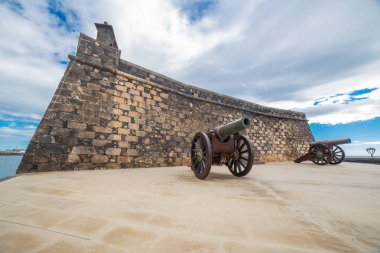 Castillo de San Gabriel Arrecife, Lanzarote, Kanarya Adaları'nda