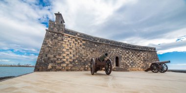 Castillo de San Gabriel Arrecife, Lanzarote, Kanarya Adaları'nda