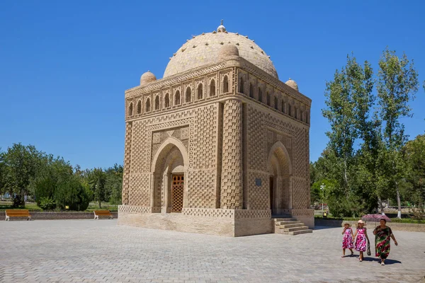 Ismail Samani-Mausoleum in Buchara, Oezbekistan — Stockfoto