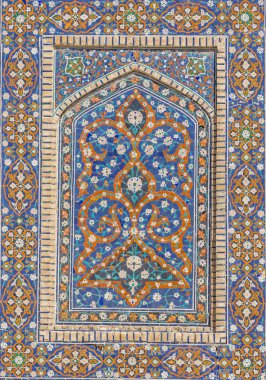 Detay Mir-i-Arap medrese Buhara (Buxoro), Özbekistan