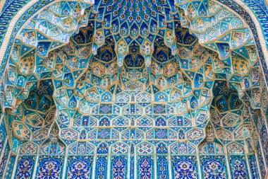 Semerkand, Özbekistan'a AK-Saray Türbesi