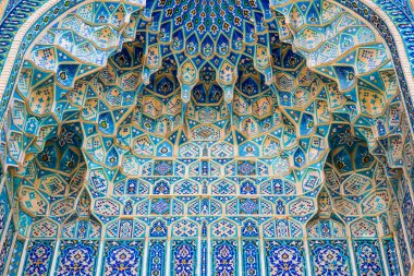 Ak-Saray Mausoleum in Samarkand, Uzbekistan clipart