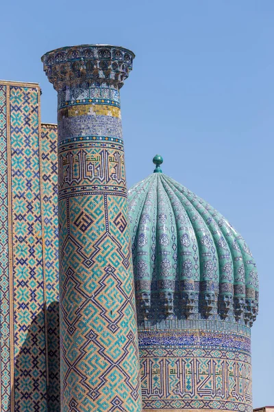 Mausoléu Ak-Saray em Samarcanda, Uzbequistão — Fotografia de Stock