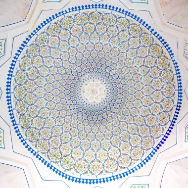 Semerkand, Özbekistan'Hazreti Hizr caminin iç