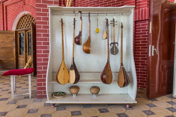 Traditional musical instruments in Tashkent, Uzbekistan
