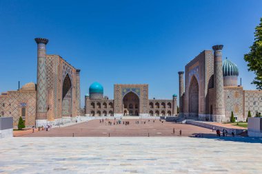 Semerkand, Özbekistan'a Registan