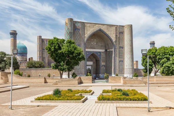 Бібі Khanym мечеть в Самарканд, Узбекистан — стокове фото