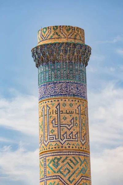 Dettaglio della Moschea Bibi-Khanym in Samarcanda, Uzbekistan — Foto Stock