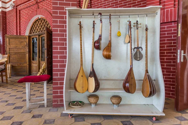 Traditionella musikinstrument i Tasjkent, Uzbekistan — Stockfoto