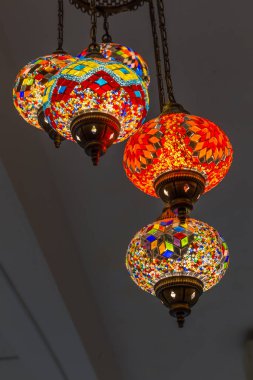 Souk Nizwa, Umman, güzel Arap lambalar