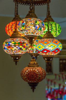 Souk Nizwa, Umman, güzel Arap lambalar