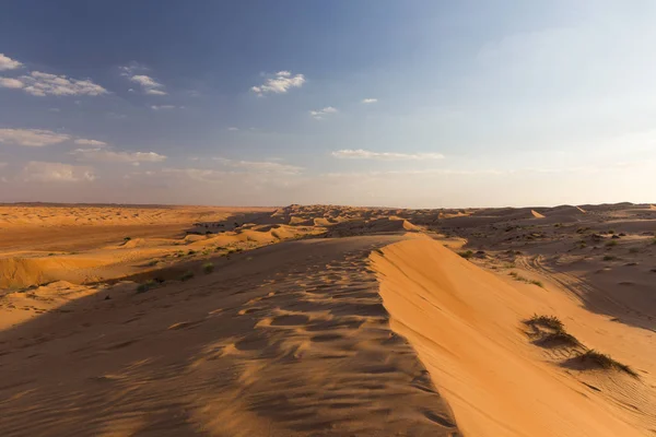 Вид на пески Фелиба, Оман — стоковое фото
