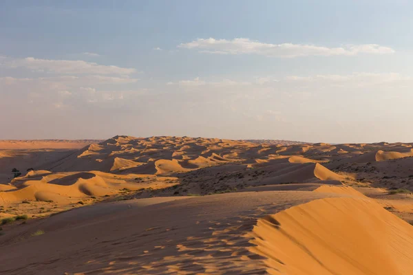 Вид на пески Фелиба, Оман — стоковое фото