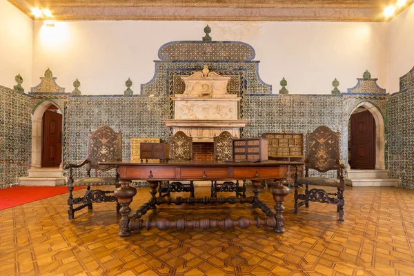 Sala delle Gazze, Palazzo Nazionale di Sintra — Foto Stock