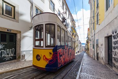 Antik füniküler Merkezi Lizbon, Portekiz