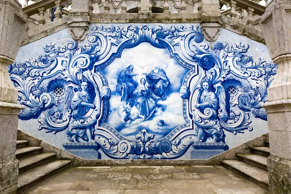 Igreja Nossa Senhora dos Remédios, Lamego, em Portugal — Fotografia de Stock