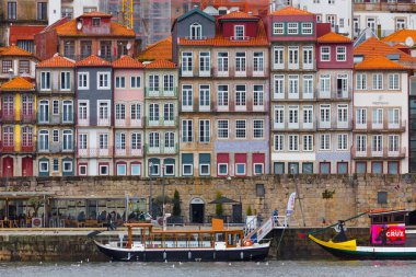 Panoramik Ribeira, Porto, Portekiz