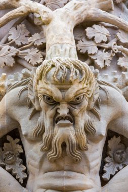 Gargoyle Pena kale, Sintra, Portekiz