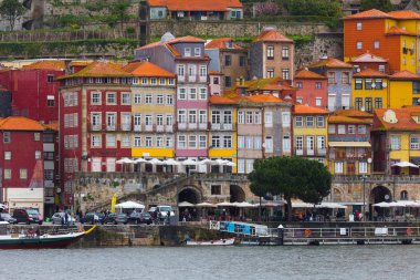Panoramik Ribeira, Porto, Portekiz