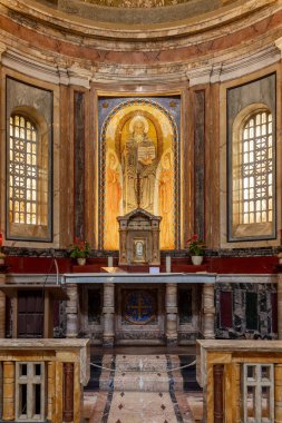 ROME, ITALY - AUGUST 11, 2019: The Church of St. Ignatius of Loyola at Campus Martius, inRome, Italy 