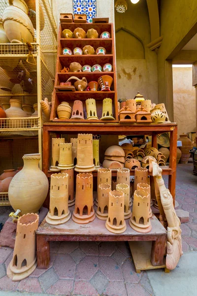 Prodotti Artigianali Nell Antico Souq Nizwa Oman — Foto Stock