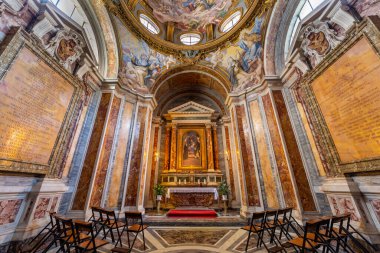 ROME, ITALY - AUGUST 11, 2019: The Basilica of Saint Sabina, a historic church on the Aventine Hill in Rome, Italy 