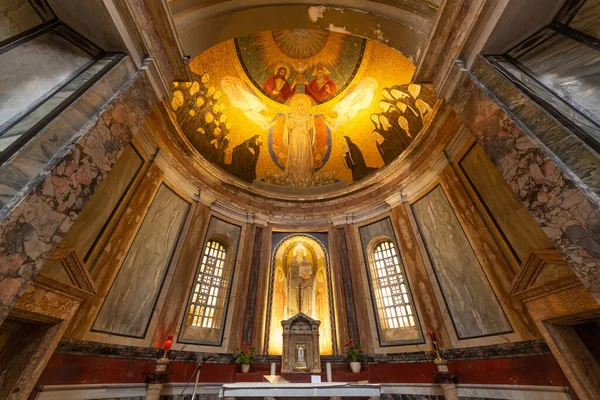 Rome Italy August 2019 Church Ignatius Loyola Campus Martius Inrome — 图库照片