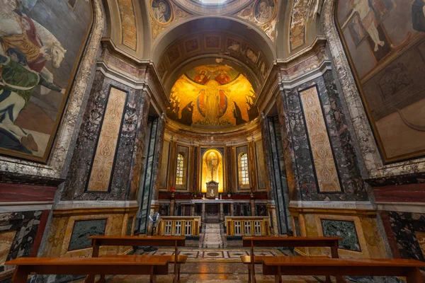 Rome Italia Elokuu 2019 Loyolan Pyhän Ignatiuksen Kirkko Kampuksella Marsius — kuvapankkivalokuva