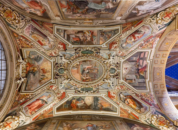 Рим Италия Августа 2019 Года Церковь Святого Игнатия Лойолы Марсианском — стоковое фото