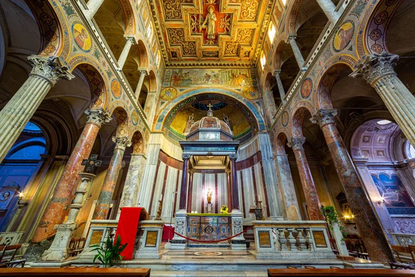 Рим Италия Августа 2019 Года Церковь Святой Агнес Стенами Рим — стоковое фото