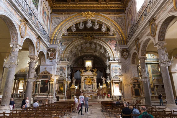 Рим Италия Апреля 2016 Года Базилика Марии Небесного Алтаря Рим — стоковое фото