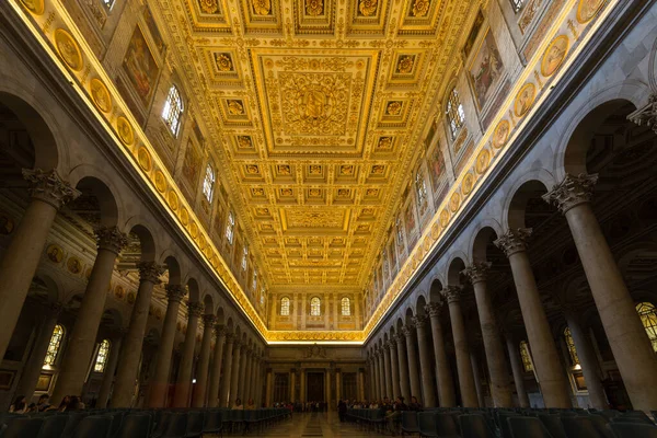 Róma Olaszország 2016 Április Szent Pál Pápai Bazilika Falon Kívül — Stock Fotó