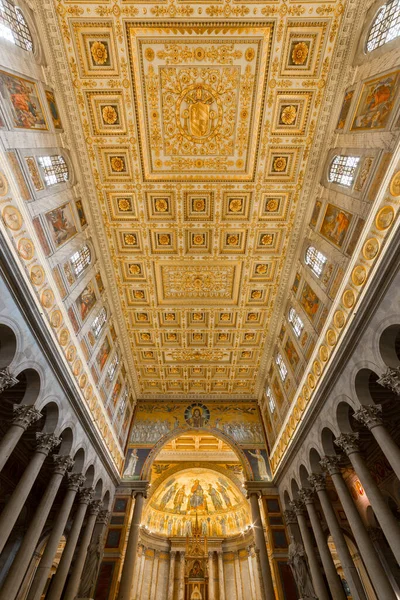 Rome Italy April 2016 Papal Basilica Saint Paul Walls Rome — Stock Photo, Image