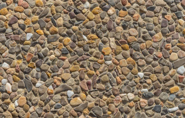 Piso Compuesto Baldosas Con Pequeñas Piedras Incrustadas Ellas Diferentes Colores — Foto de Stock